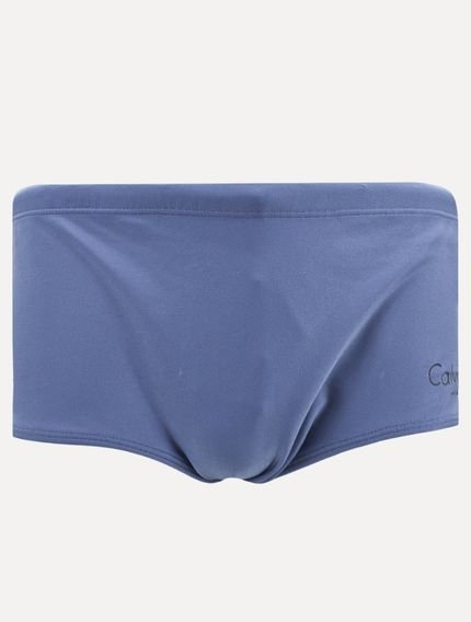 Sunga Calvin Klein Swimwear Under Class Logo Azul Médio - Marca Calvin Klein