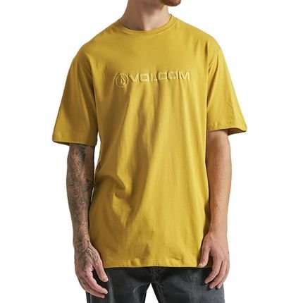 Camiseta Volcom New Style WT23 Masculina Amarelo - Marca Volcom