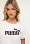 Camiseta Puma Logo Branca - Marca Puma
