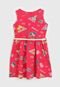 Vestido Malwee Kids Infantil Princesas Rosa - Marca Malwee Kids