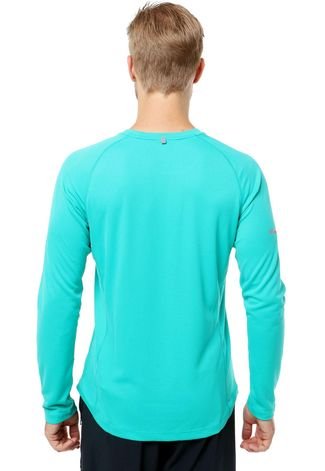 Camiseta Nike Miler LS UV Azul