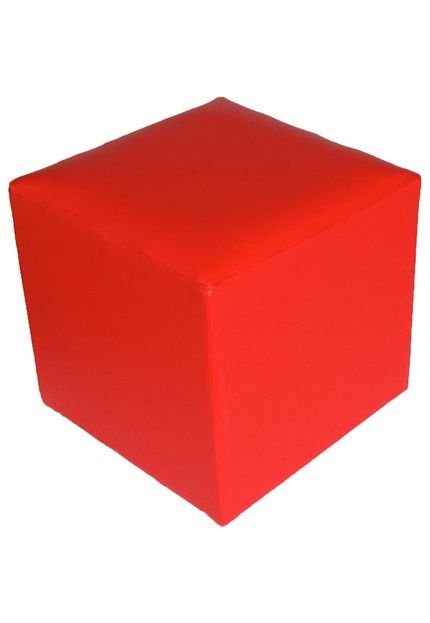 Puff Cubo Pop Vermelho Stay Puff - Marca Stay Puff