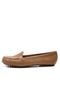 Mocassim Moleca Floather Bege - Marca Moleca