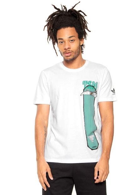 Camiseta adidas Skateboarding Gasius Branca - Marca adidas Skateboarding