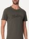 Camiseta Ellus Masculina Cotton Washed Origin. Script Grafite - Marca Ellus