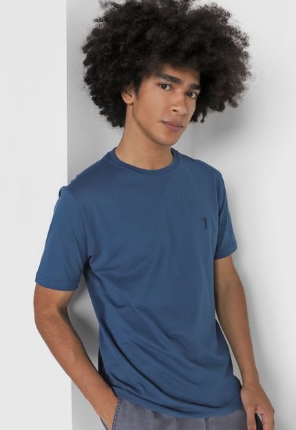 Camiseta Aleatory Logo Azul-Marinho - Marca Aleatory