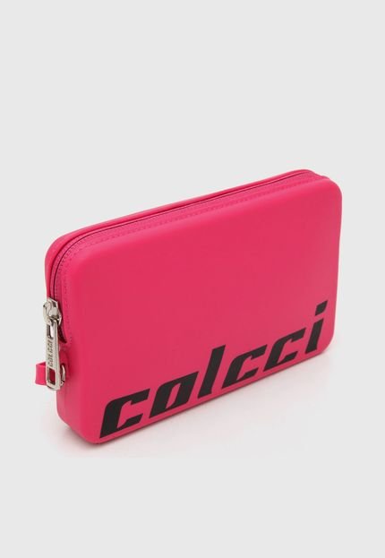 Necessaire Colcci Lettering Pink - Marca Colcci