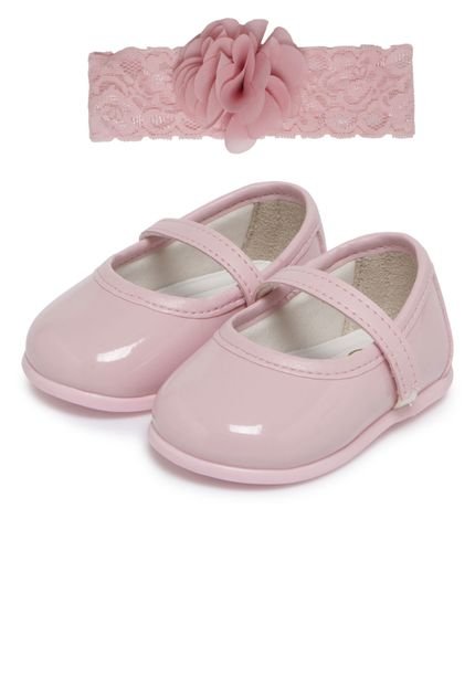 Sapatilha Pimpolho Infantil Puro Charme Rosa - Marca Pimpolho