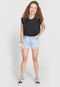 Blusa Forever 21 Muscle Tee Preta - Marca Forever 21