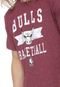 Camiseta NBA Chicago Bulls Vinho - Marca NBA
