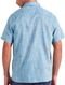 Camisa Colcci Masculina Manga Curta Relax Logo Azul Claro Mescla - Marca Colcci