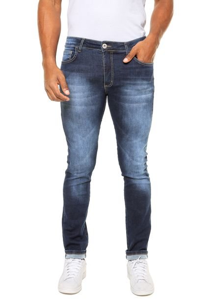 Calça Jeans Triton Estonada Azul - Marca Triton