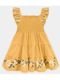 Vestido Infantil Milon Cotton Amarelo Queimado - Marca Milon