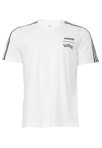 Camiseta adidas Performance Pokémon Trainer Branca