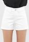 Short Sarja Vero Moda Liso Branco - Marca Vero Moda