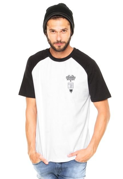 Camiseta Cavalera Addict Branca/Preta - Marca Cavalera