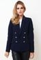 Blazer MNG Barcelona Vick Azul - Marca MNG Barcelona