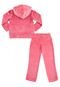 Conjunto Carinhoso Charm Rosa - Marca Carinhoso