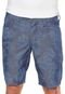Bermuda Jeans Colcci Reta Davi Azul-marinho - Marca Colcci