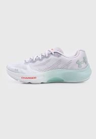 Tenis Running Gris-Verde Menta UNDER ARMOUR UA Charged Pulse