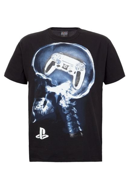 Camiseta Fakini Mo Playstation Preta - Marca Fakini