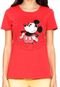 Blusa Cativa Disney Estampada Vermelha - Marca Cativa Disney