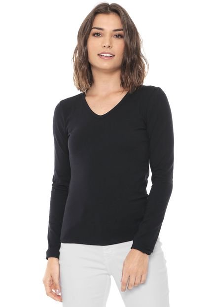 Blusa Lunender Lisa Preta - Marca Lunender