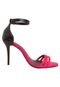 Sandália Salto Fino Dafiti Shoes Rosa - Marca DAFITI SHOES