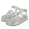 Papete Sandalia Plataforma Sola Alta Prata Rado Shoes - Marca RADO SHOES