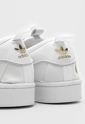Tênis adidas Originals Superstar Slip On Branco