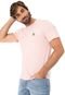 Camiseta Lacoste Lisa Rosa - Marca Lacoste