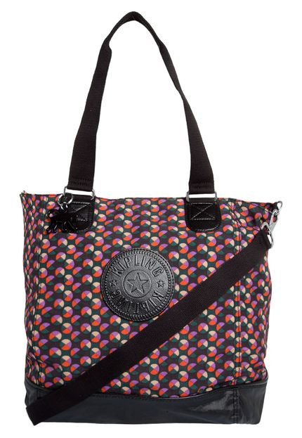 Bolsa Kipling Party Dot Preta - Marca Kipling