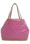 Bolsa Tommy Hilfiger Monograma Rosa - Marca Tommy Hilfiger