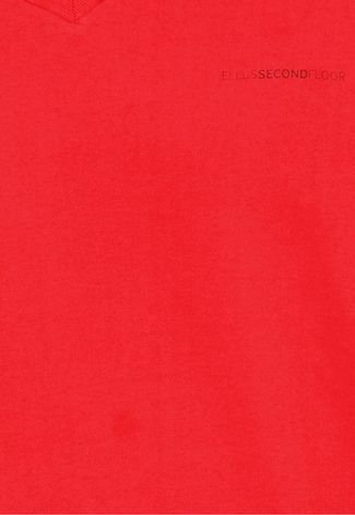 Camiseta Ellus 2ND Floor Basic Vermelha