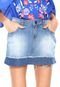 Saia Jeans Sommer Curta Perfect Azul - Marca Sommer