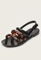 Rasteira Melissa Essential Wave Ad Preto - Marca Melissa