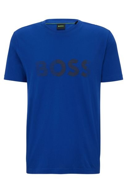 Camiseta BOSS Tee Azul - Marca BOSS