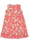 Vestido For Girl Food Coral - Marca For Girl