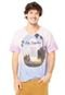 Camiseta FiveBlu Los Angeles Rosa - Marca FiveBlu