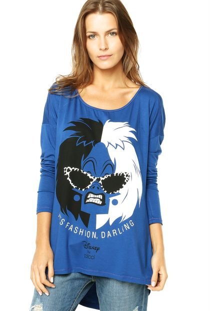 Blusa Colcci Loose Darling Azul - Marca Colcci