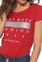 Camiseta Planet Girls Lettering Vermelha - Marca Planet Girls
