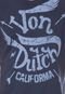 Camiseta Von Dutch Cal Azul - Marca Von Dutch 