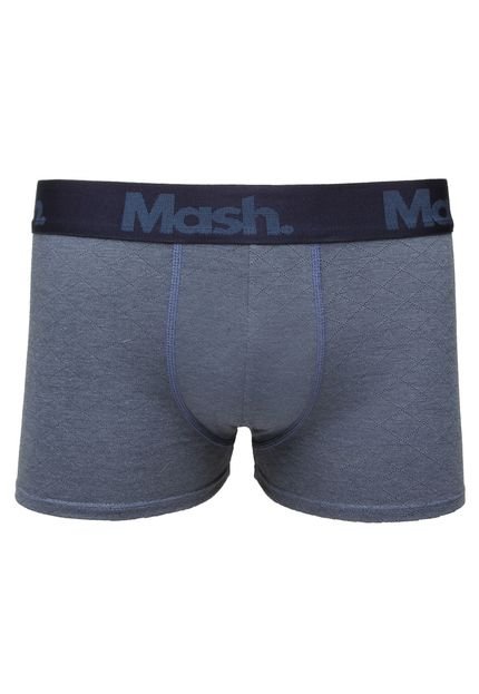 Cueca MASH Boxer Elástico Casual Azul - Marca MASH