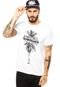 Camiseta Quiksilver Slim Palm Lights Branca - Marca Quiksilver