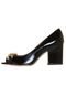 Peep Toe Tabita Corrente Preto - Marca Tabita