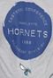 Camiseta New Era Charlotte Hornets Cinza - Marca New Era