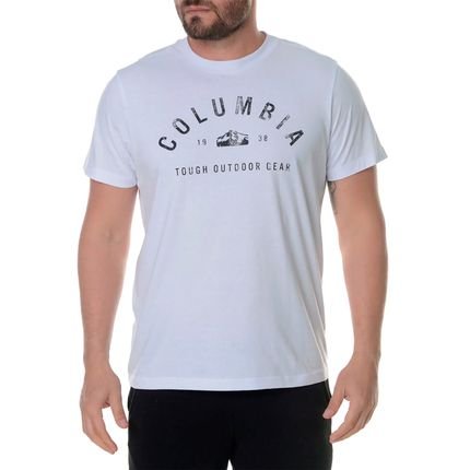 Camiseta Columbia CSC Dome Branco Masculino - Marca Columbia