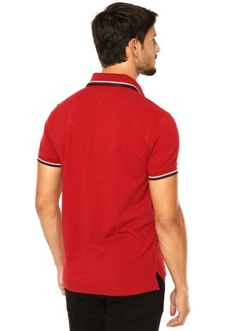 Camisa Polo Tommy Hilfiger Vermelha