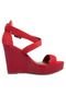 Sandália My Shoes Vermelha - Marca My Shoes