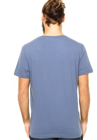 Camiseta Richards Estampa Azul